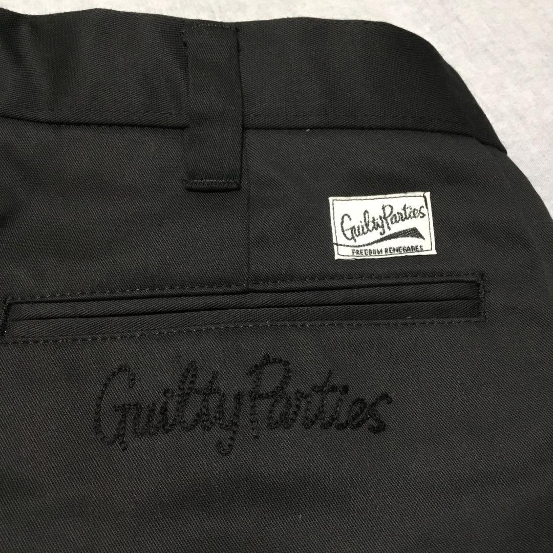 WACKO MARIA Guilty Parties 黒 チノパン XL