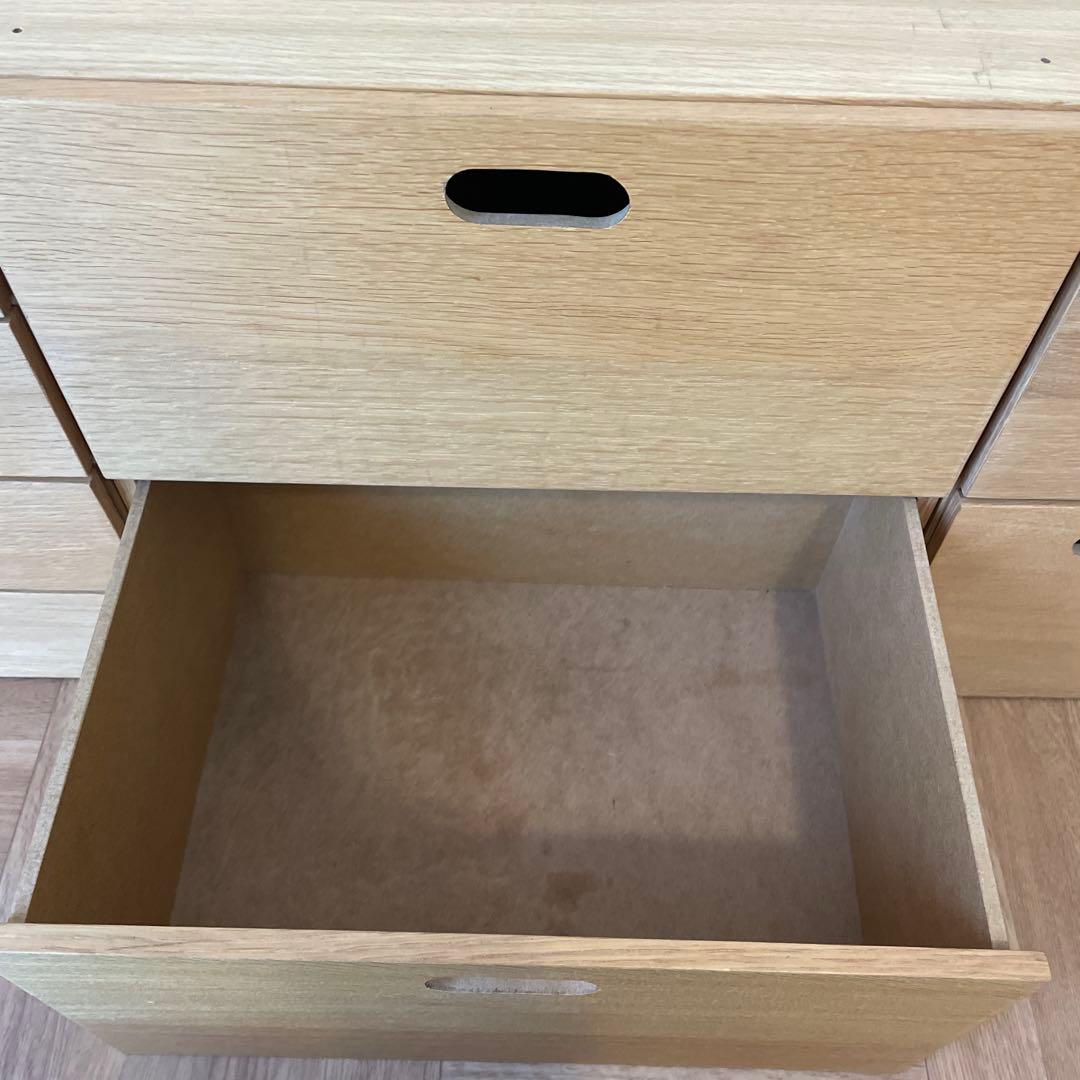 さんちゃん 無印良品 スタッキングチェスト 3組セット