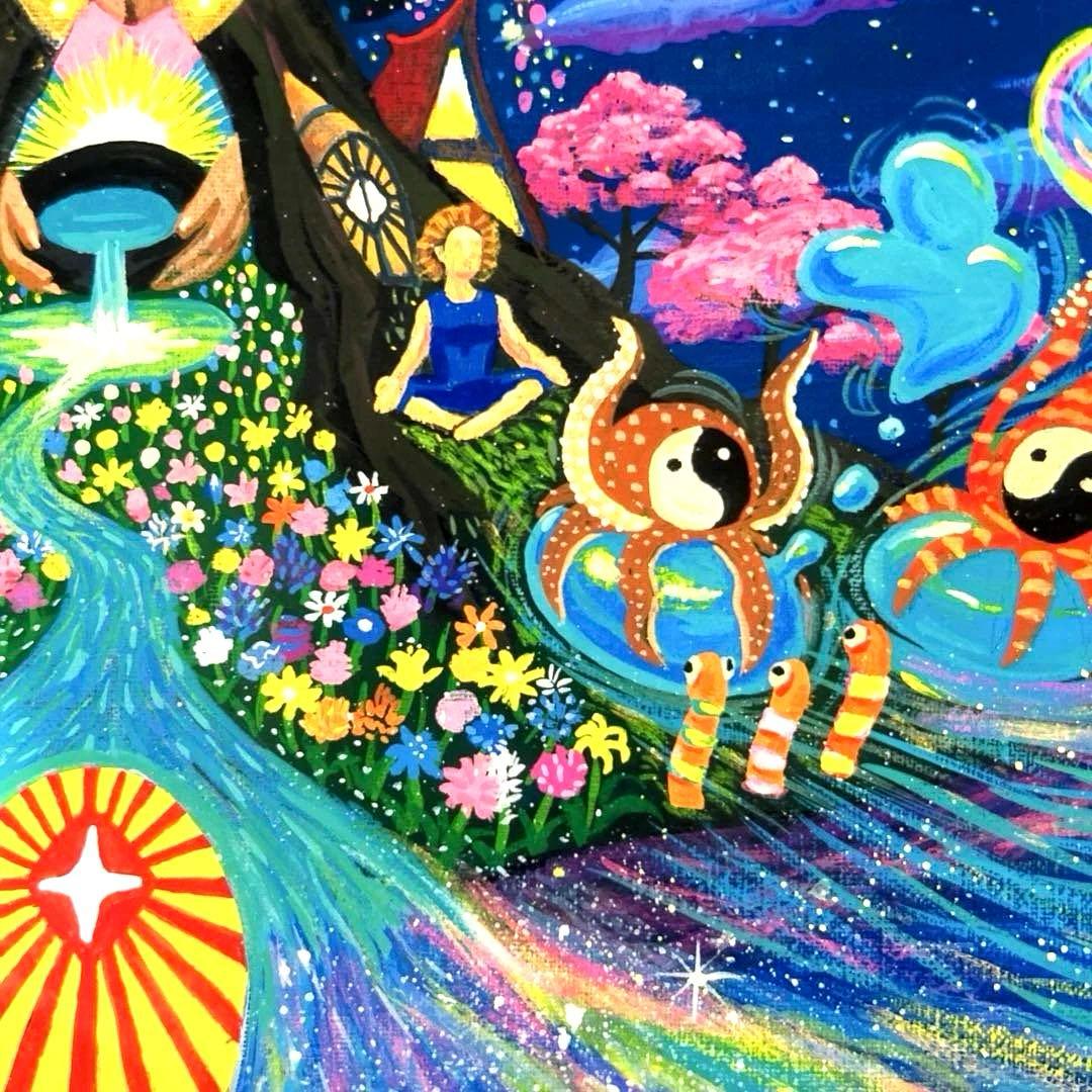 運天肇さんの作品 幻想的な風景画
