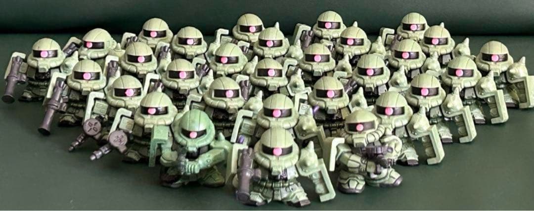 SDガンダムフルカラー ザク 31機セット