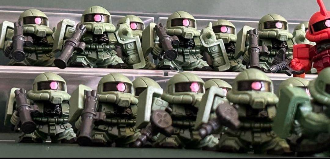 SDガンダムフルカラー ザク 31機セット