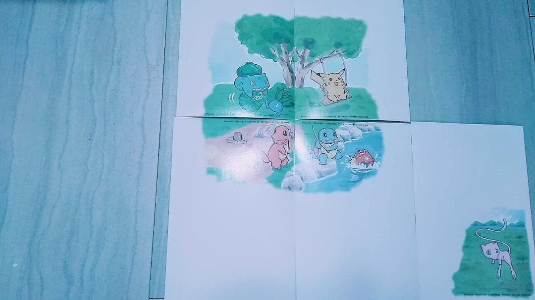 【非売品/ポケモン】「ポケットモンスター」ポストカード5枚