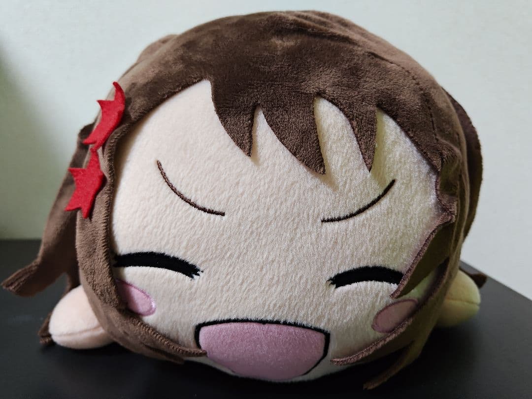 【美品】バンドリ　メガジャンボ寝そべりぬいぐるみ　戸山香澄　ポッピンパーティー