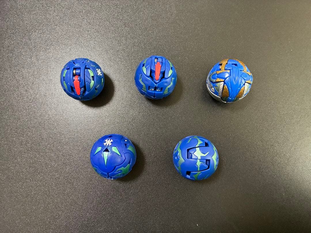 爆丸　バクガン　水属性　アクアナイトパーシヴァル　他　５個セット　まとめ売り