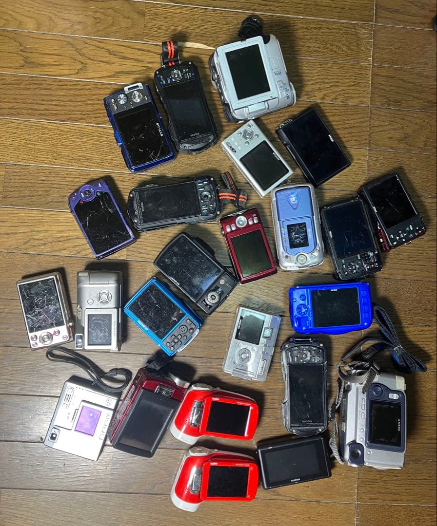 【ジャンクまとめ売り】デジタルカメラ24台セット