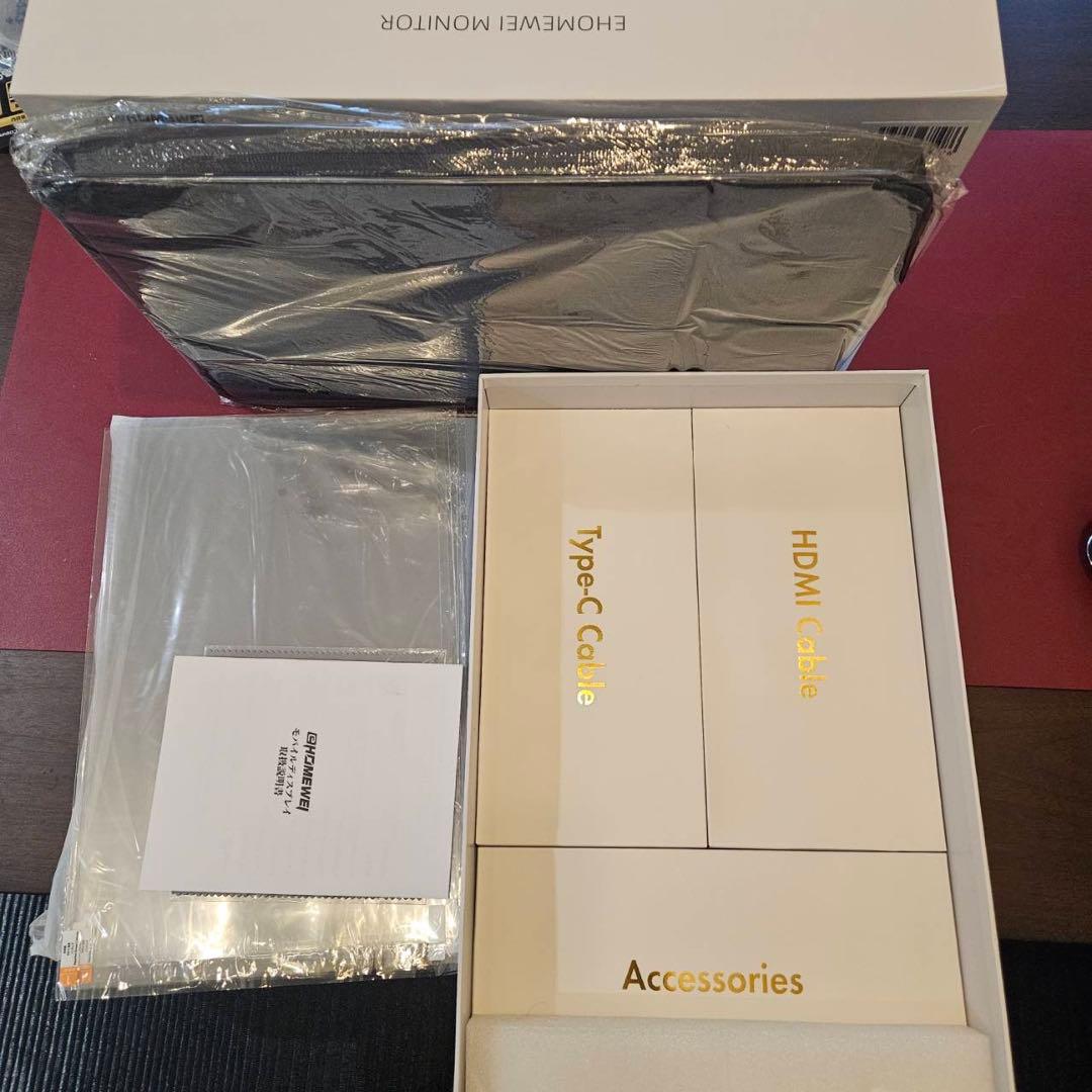 デュアルモニター 15.6インチ1920x1200 タッチペン対応