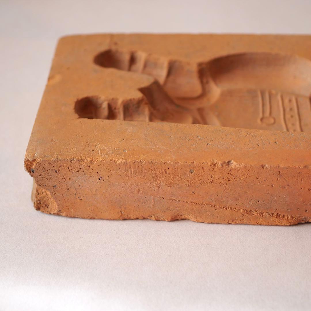 鉄人28号の粘土型　約22cm カタ屋　粘土屋　昭和レトロ 型屋 粘土版