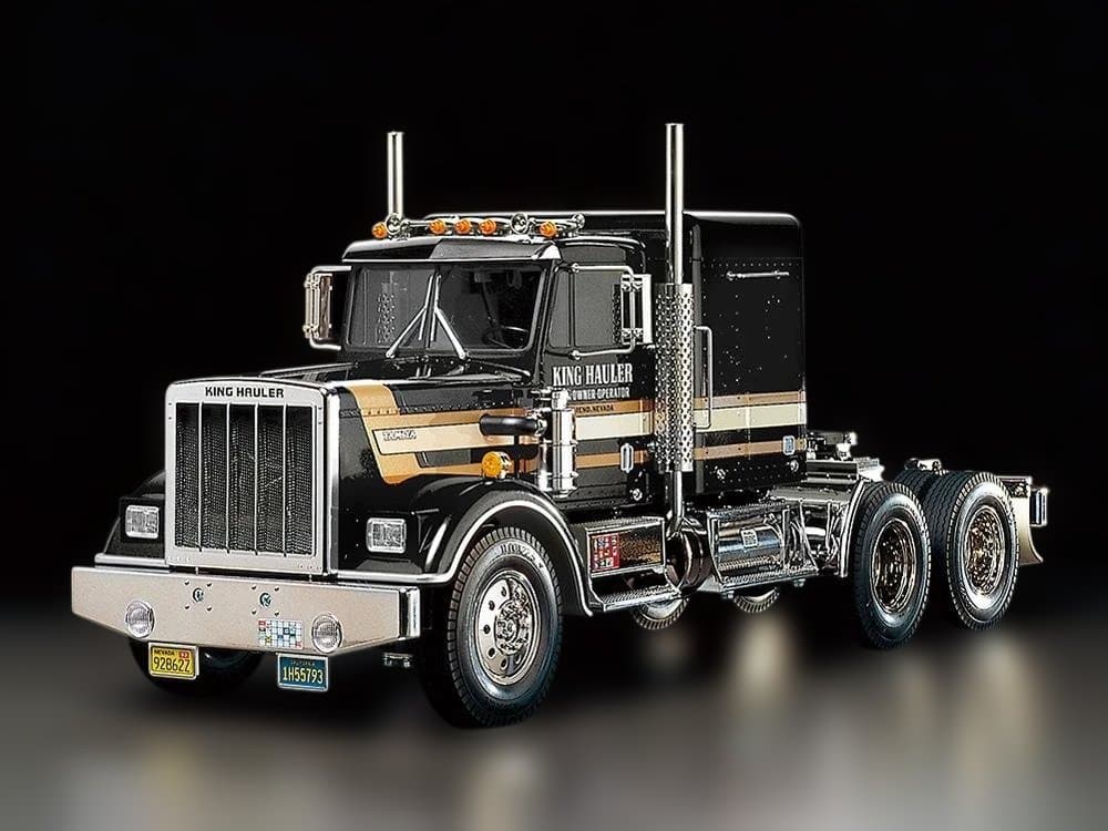 タミヤ57070トレーラーヘッド キングハウラー ブラックエディションフルセット
