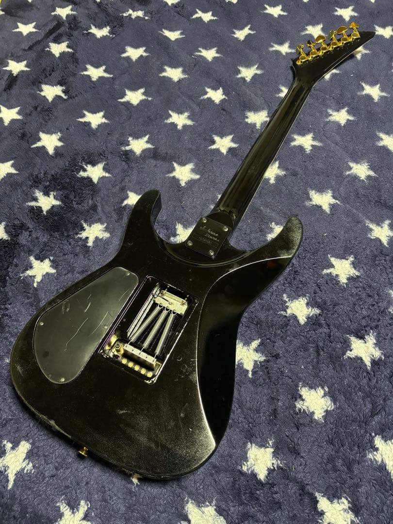 Grover Jackson ブラックエレキギター