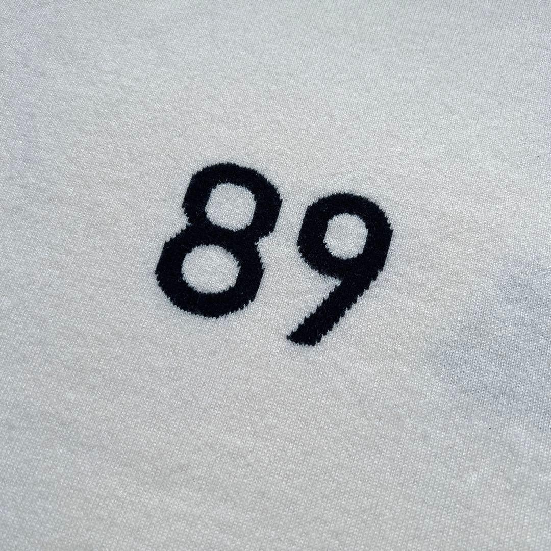 美品 カシミア100% パーリーゲイツ セーター サイズ1 白 レディース