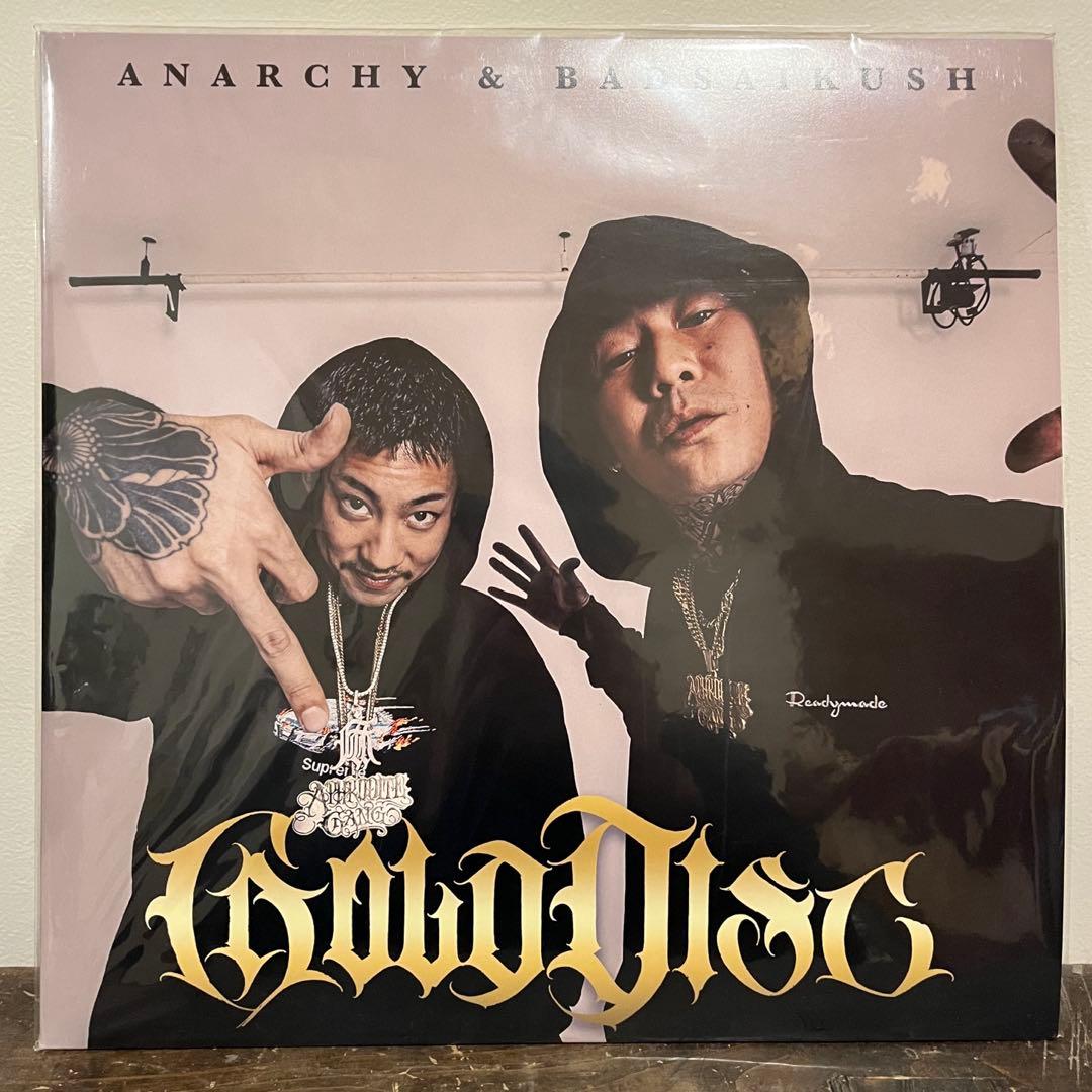 ANARCHY & BADSAIKUSH GOLD DISC レコード 舐達麻