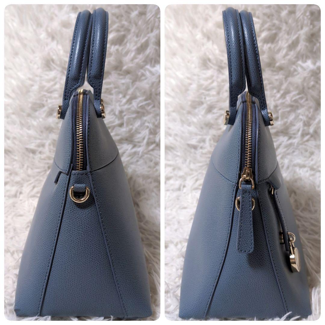 極美品✨️フルラ パイパー 2way本革ショルダー ハンドバッグ 南京錠 袋