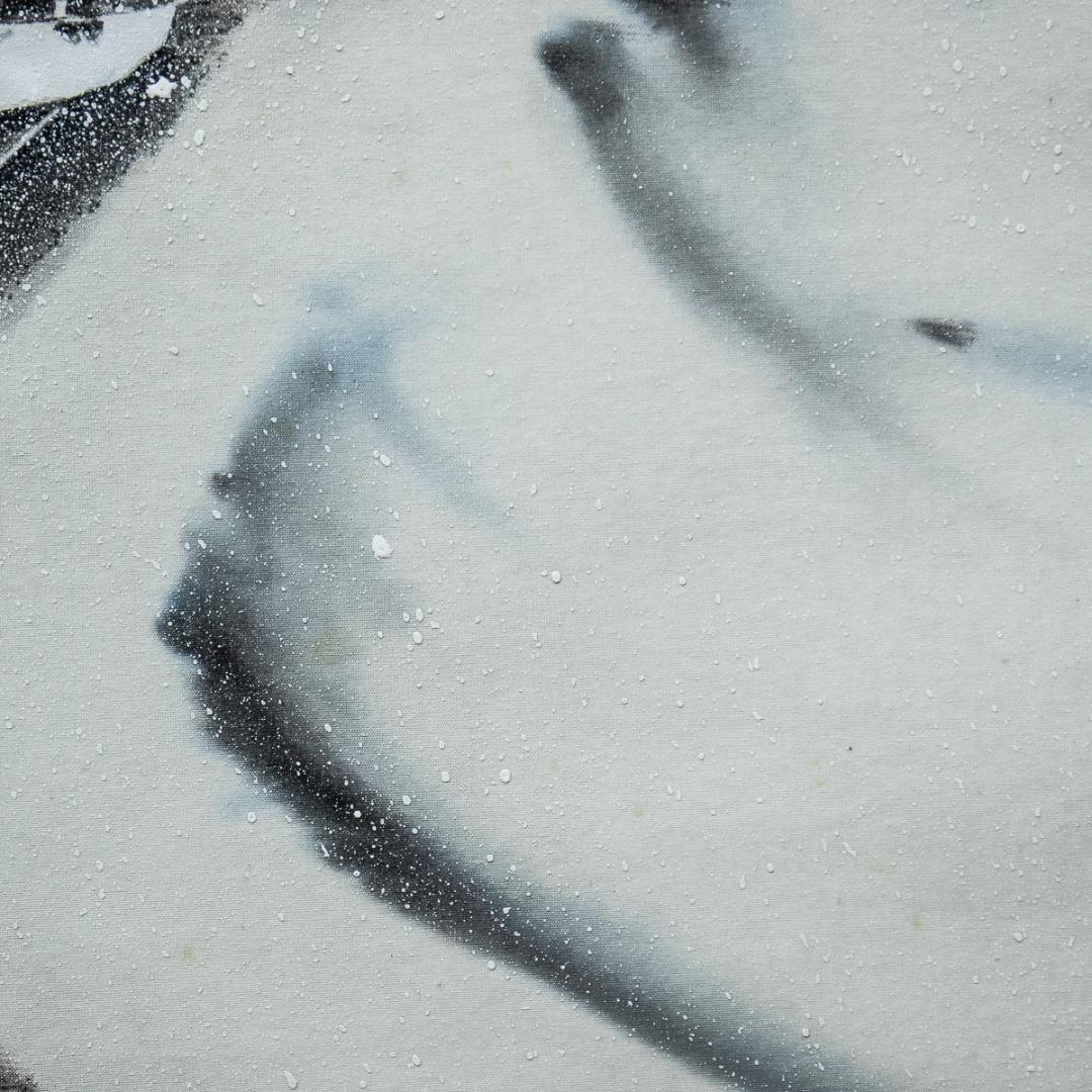 掛軸-1144　静山　鉄路一筋　共箱 　デゴイチ　鉄道画