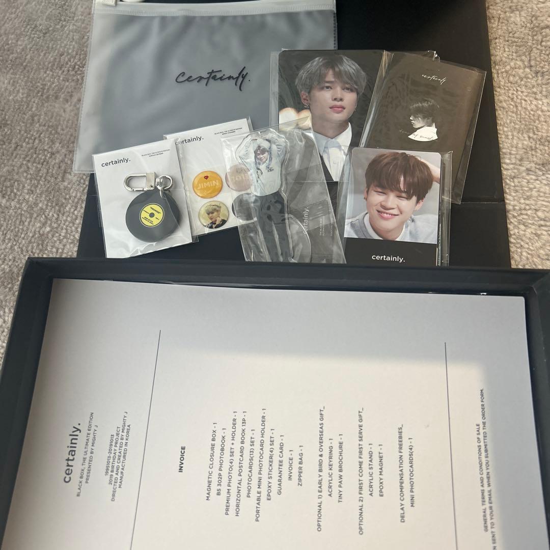 土日で処分‼️BTS ジミン　マスター写真集　certainly