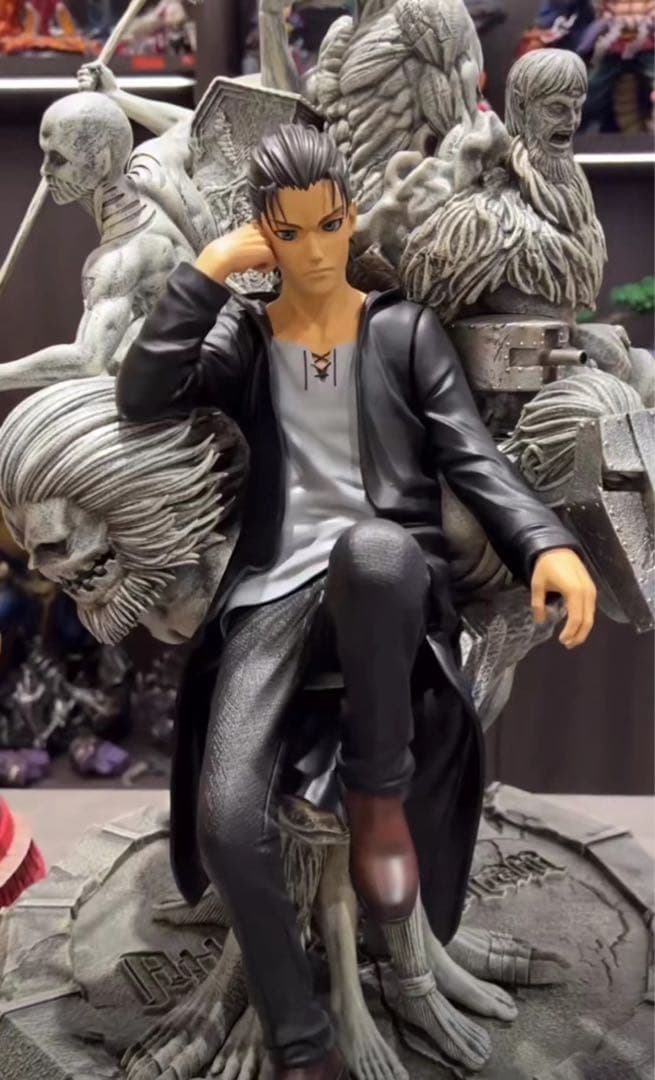 進撃の巨人 エレン・イェーガー ガレージキット ガレキ スタチュー⑩