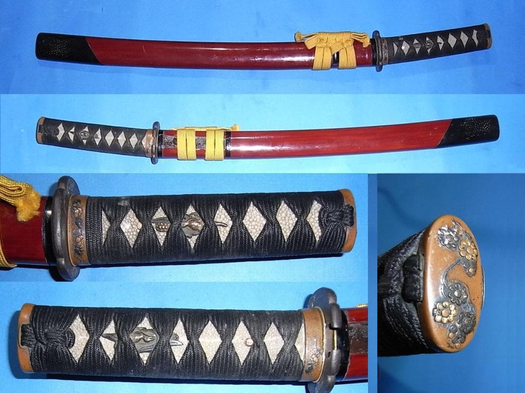 古い時代の拵（刀装具）中身なし　　骨董品