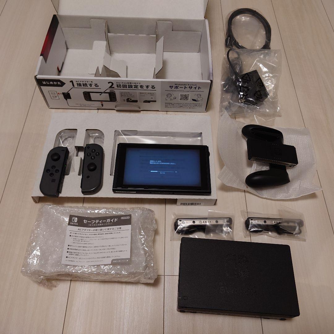 【完品・美品】Nintendo Switch 本体セット（2017年製・初期型）