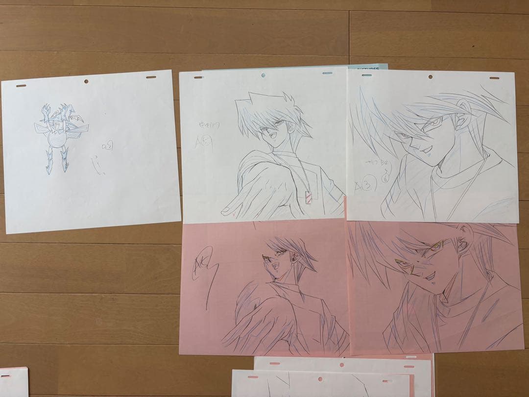 遊戯王　アニメ　原画　城之内