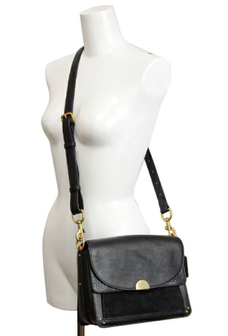 COACHドリーマーショルダーバッグ2wayチェーン ダブルフラップ/アメリカ