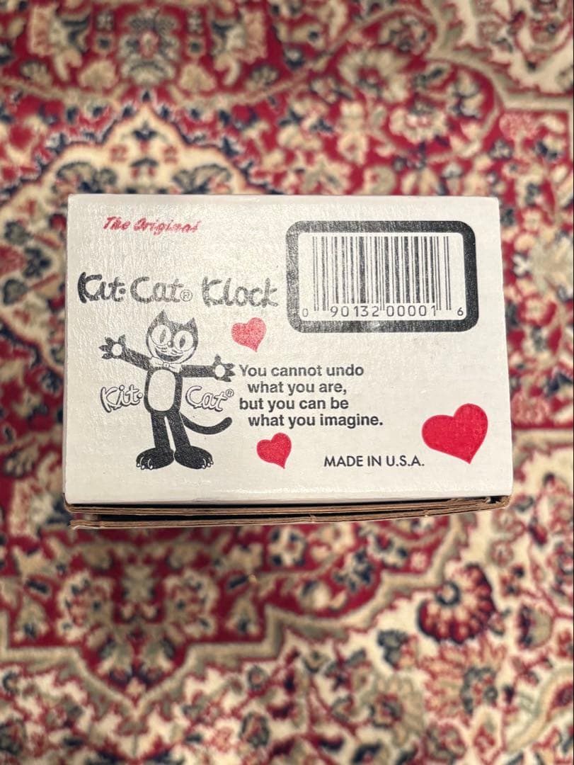レディキットキャットクロック WH