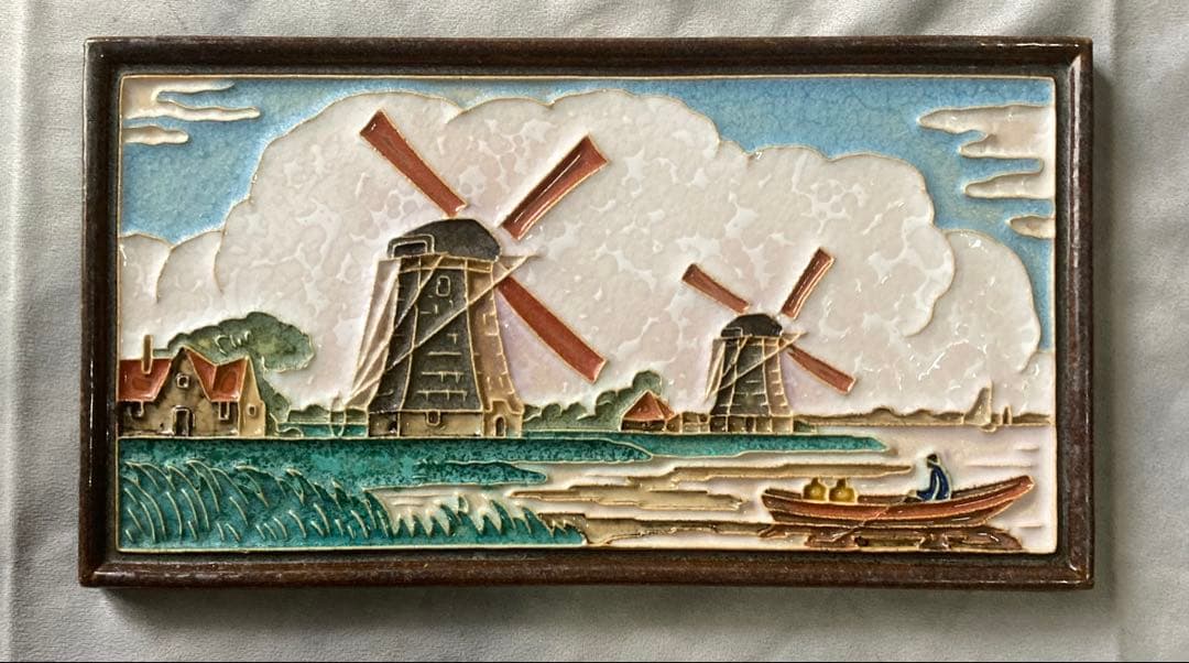 ジャンク品 ロイヤルデルフト タイル アンティーク雑貨