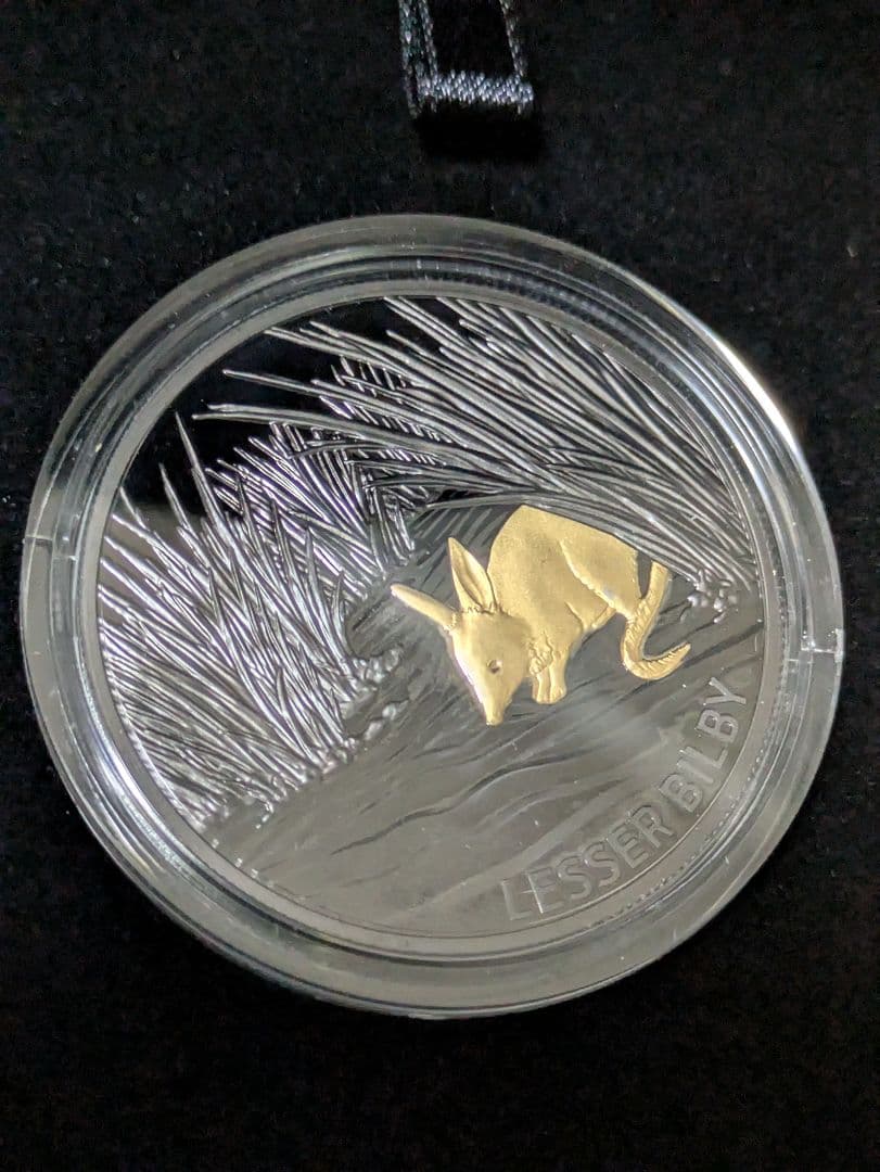 オーストラリア絶滅危惧動物純銀１オンス2セット