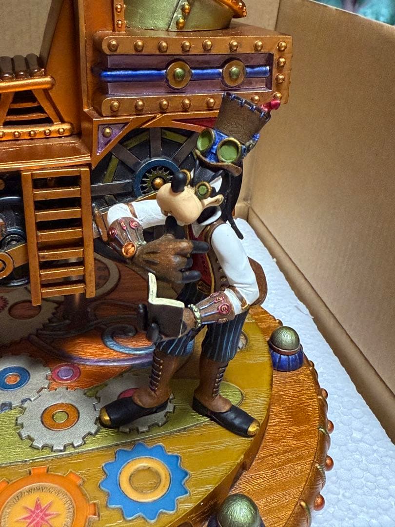 メカニカルキングダム　グーフィー フィギュア　ディズニーランドパリ