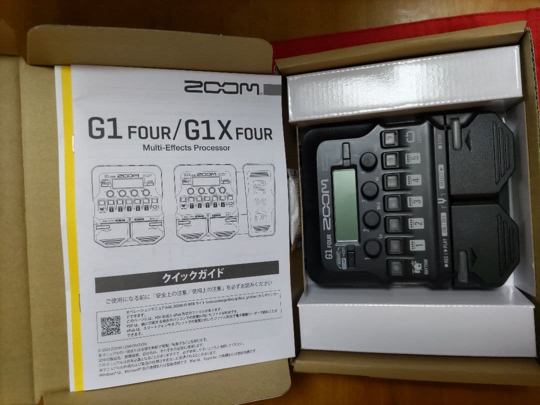 新品未使用！ZOOM G1 FOUR マルチエフェクター