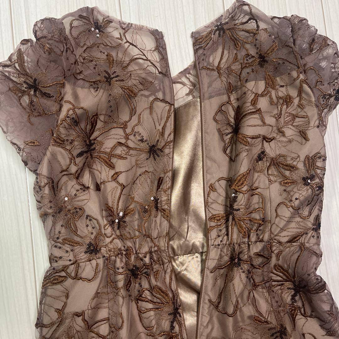 ⭐︎専用⭐︎スパンコール刺繍レースワンピースドレス