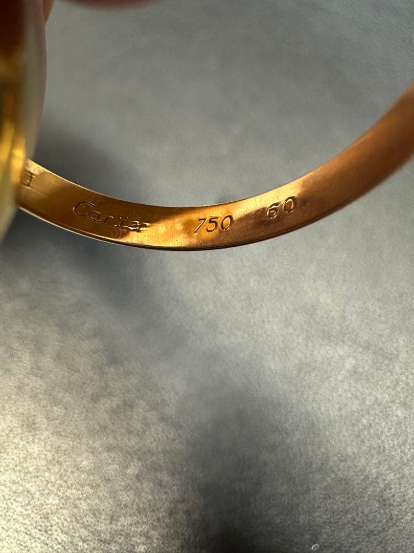 カルティエ　cartier トリニティ　クラシック　リング　60