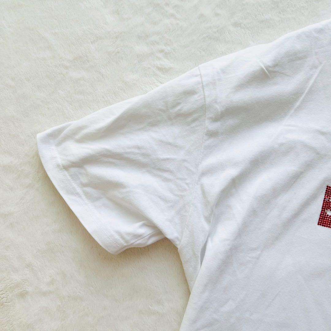 シュプリーム × スワロフスキー ボックスロゴ Tシャツ 2019春夏 M 半袖