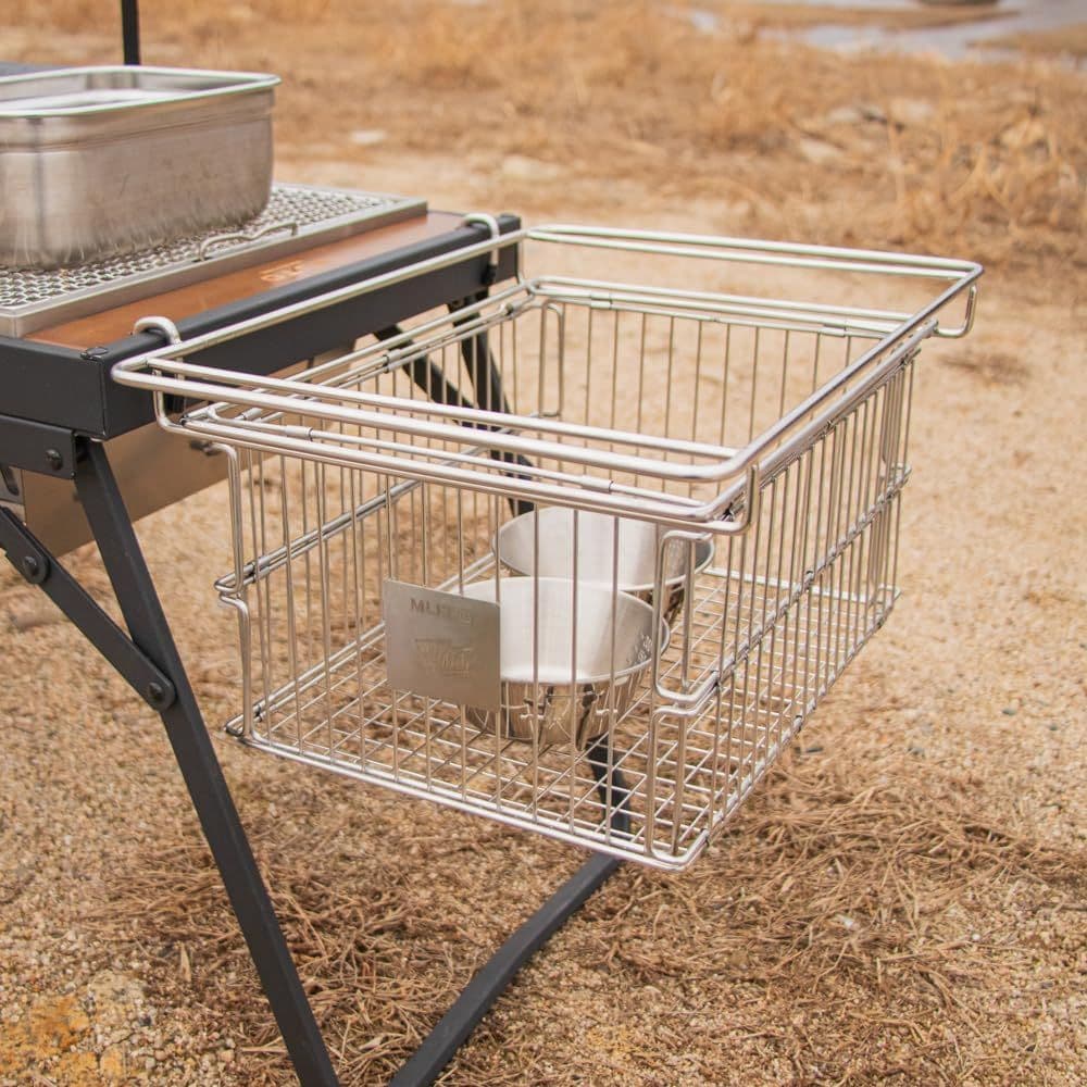 IGTテーブル互換可能な折りたたみ式カゴ (MUTO)