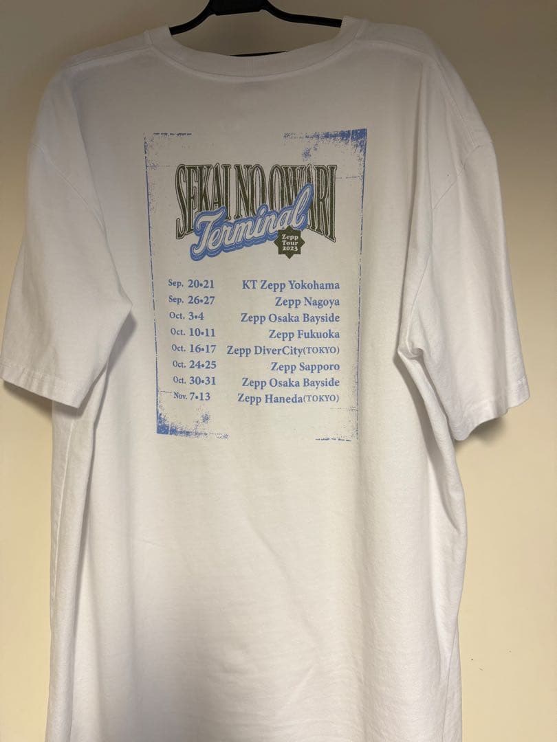 SEKAI NO OWARI ターミナルTシャツ XL