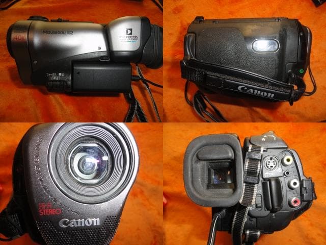録・再・ダビングOK◆CANON Hi８ MB E２ 動作良好