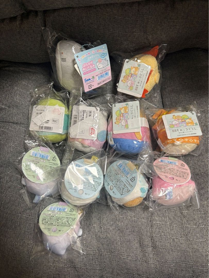 すみっコぐらし てのりぬいぐるみ セット 空の王国とふたりのコ 水族館限定