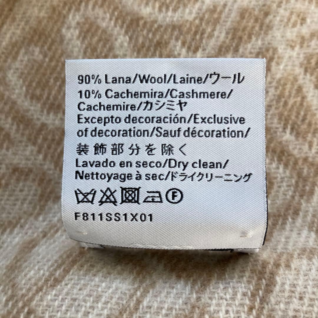 LOEWE アナグラム スカーフ（ウール&カシミヤ）