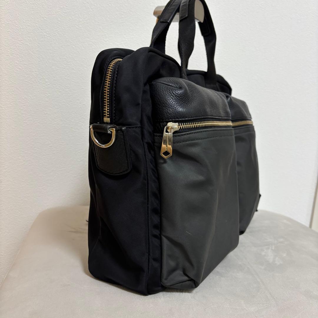 【美品】 ポールスミス ブリーフケース ビジネスバッグ 2way ブラック A4
