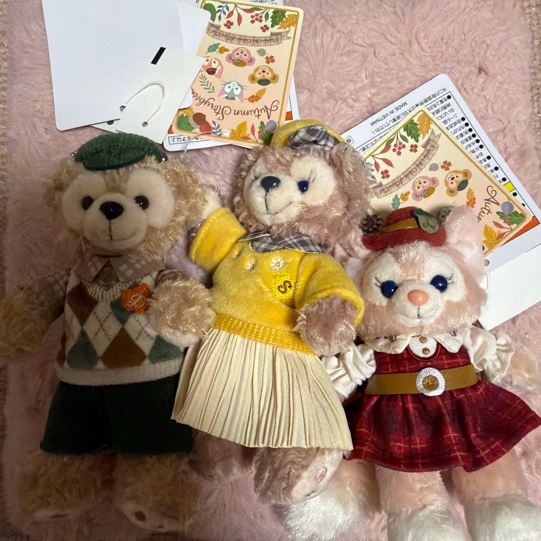 ダフフレ オータムストーリーブック ダッフィー シェリーメイ リーナベル ぬいば