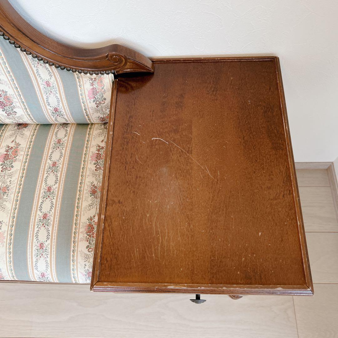 アンティーク テレフォンチェア ヴィンテージ イタリア テレフォンベンチ