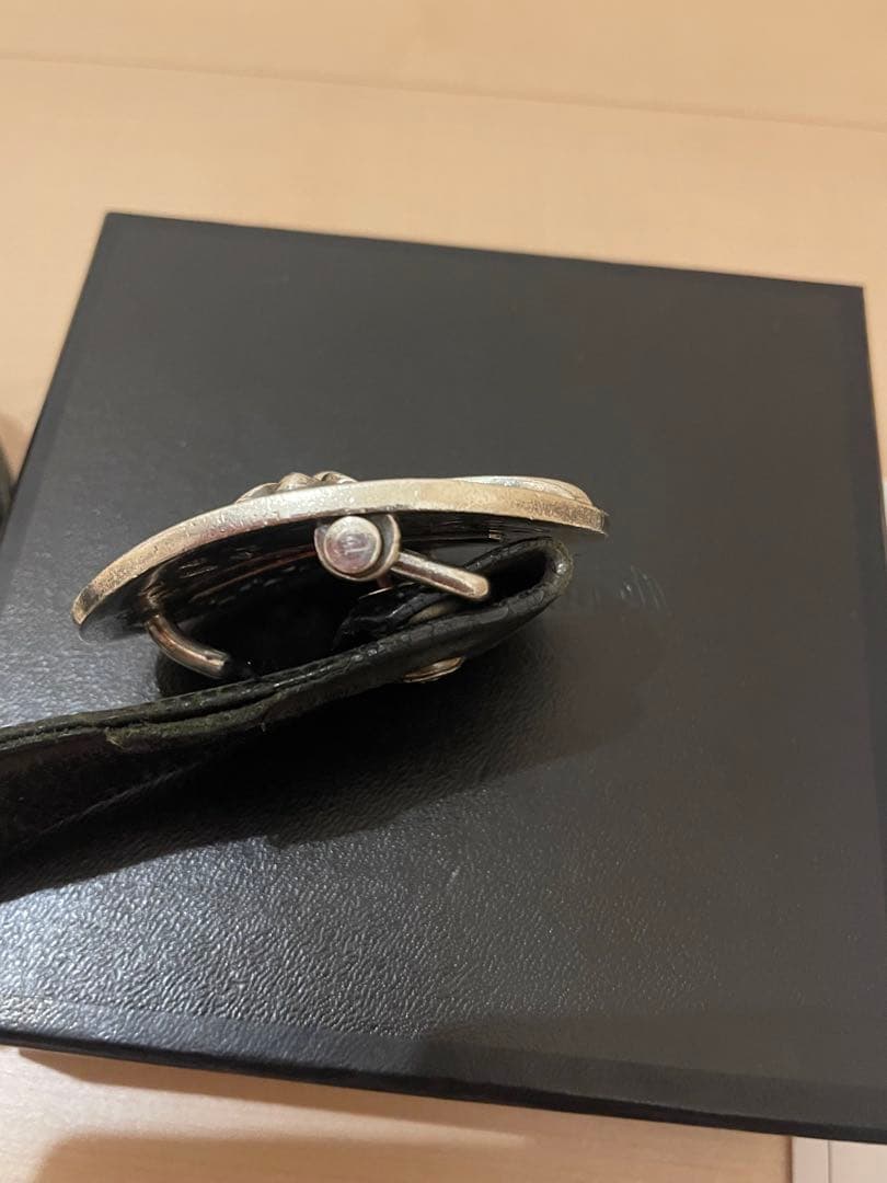 原本無修正クロムハーツクラシックオーバルクロスバックル＋ベルトストラップ(オマケ