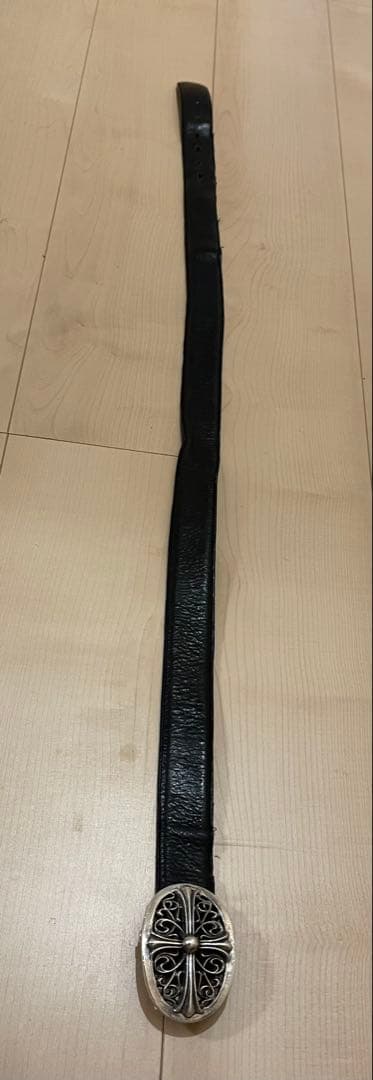 原本無修正クロムハーツクラシックオーバルクロスバックル＋ベルトストラップ(オマケ