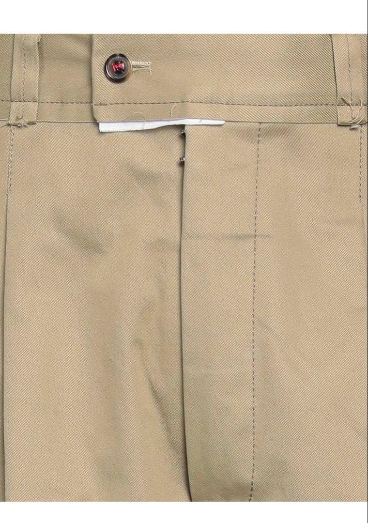 メゾンマルジェラ　ベージュ チノパン