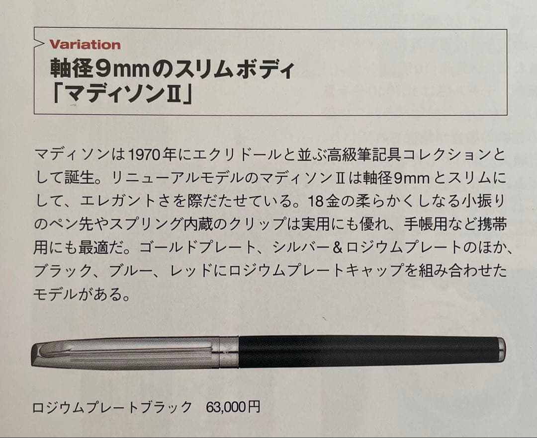 kzさま専用；CARAN d’ACHEマディソンⅡ万年筆