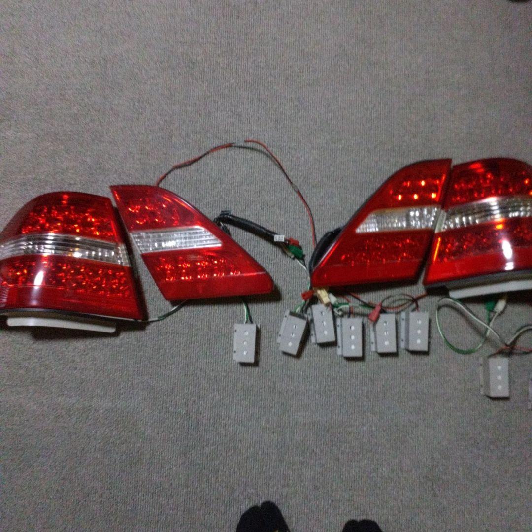 トヨタ・セルシオ３０前期繋ぐだけ。綺麗なLEDテールランプ 赤色 ハーネス付き