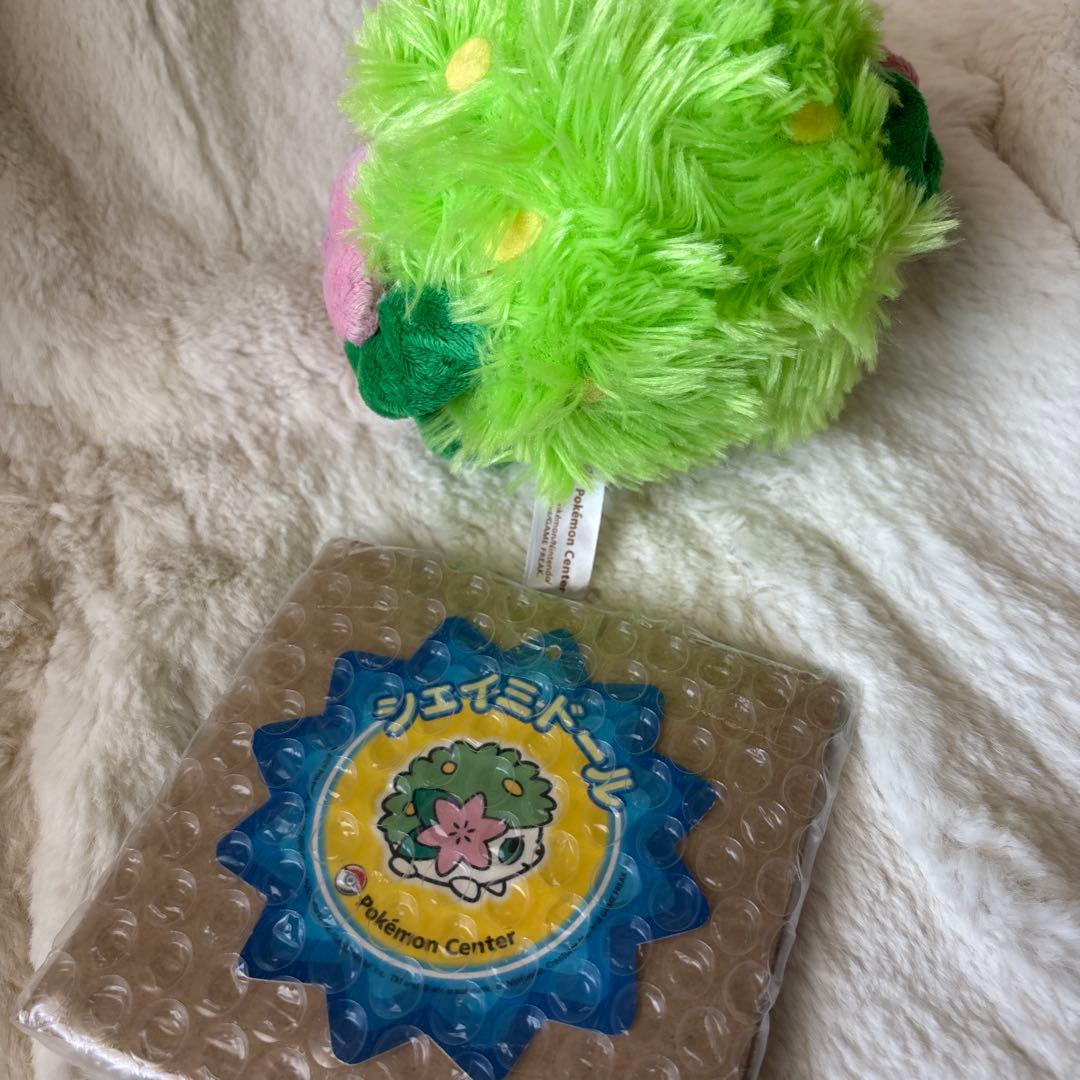 ポケモンセンター　シェイミ　ランドフォルム　ぬいぐるみ　ポケドール　2008年製