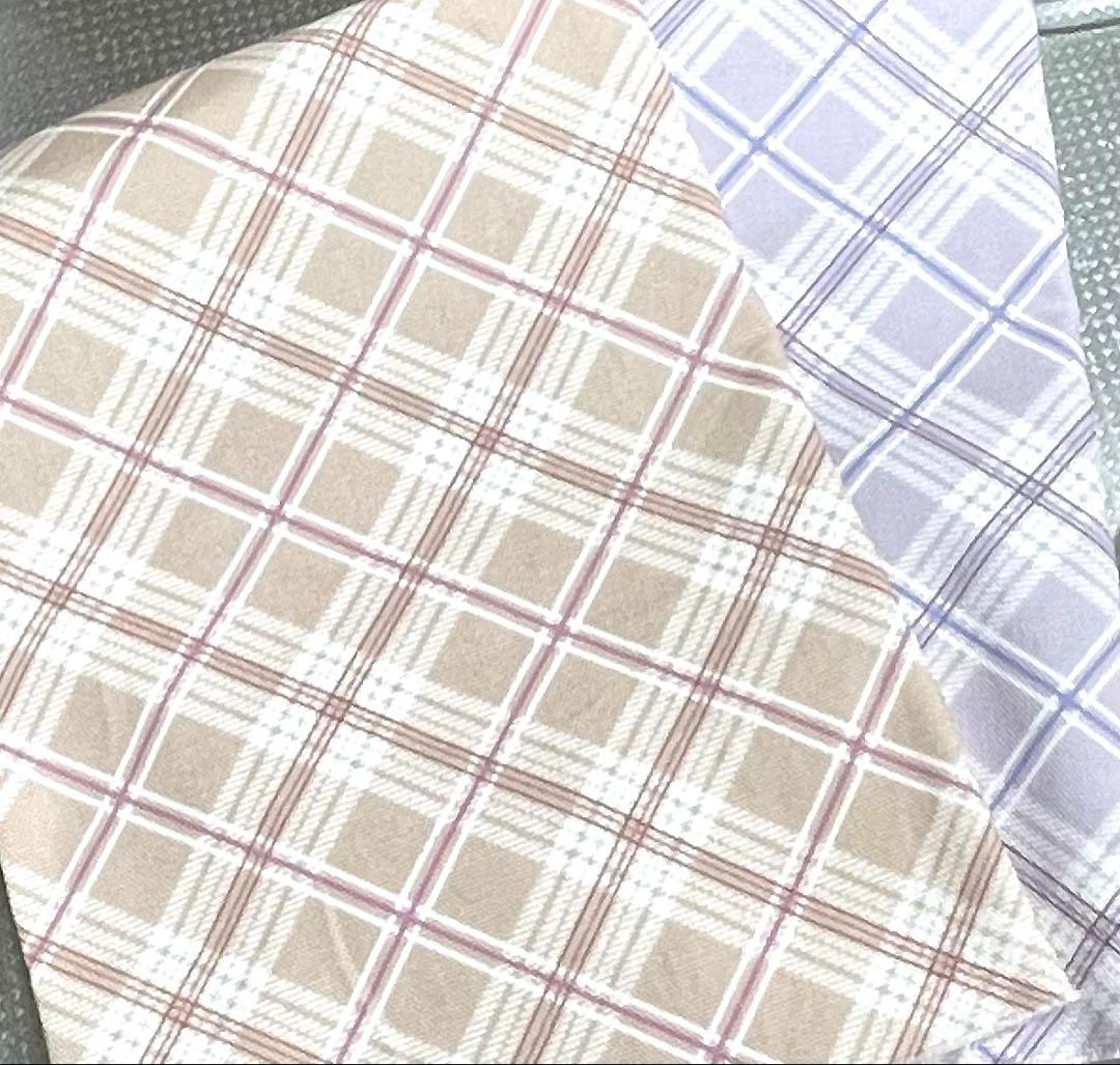 襟付きWリボン ♡猫ちゃん首輪♡ ベージュ