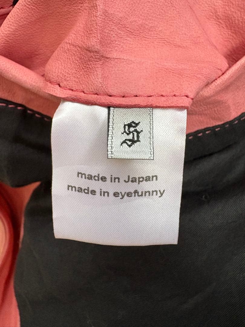 EYEFUNNY アイファニー ラムレザー ジャケット