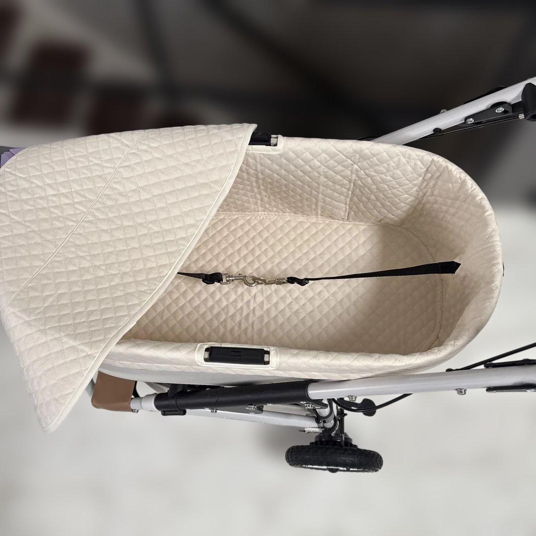 ハンドメイド製作　エアバギードーム3 (ラージサイズ)生成り色 2点セット