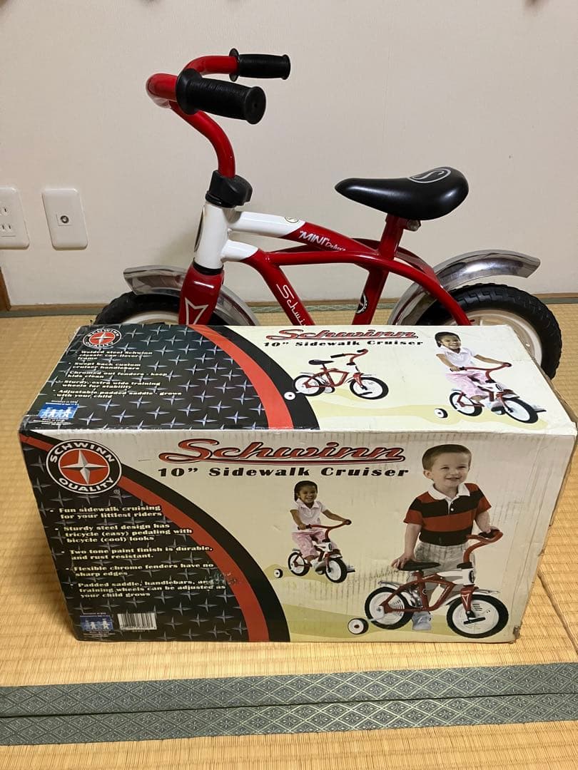 シュウイン　SCHWINN　三輪車　組み立てたのみで未使用