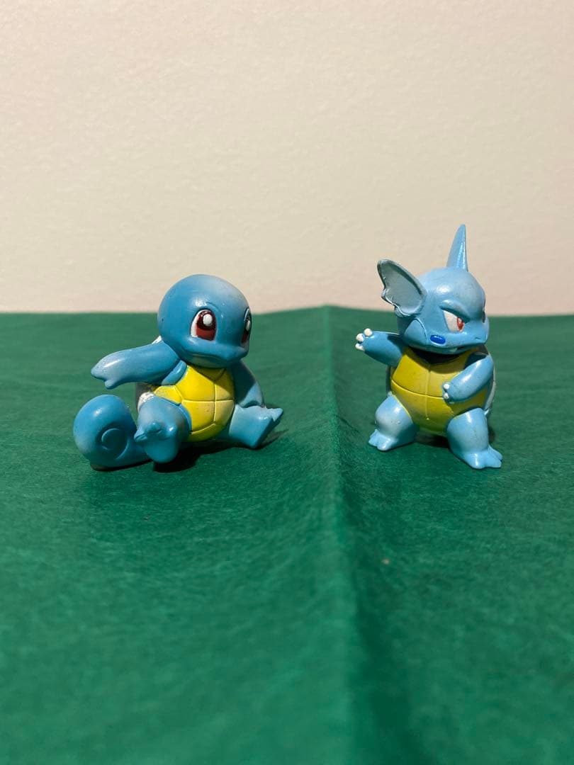 ポケモン モンコレ 初期 ゼニガメ　カメール　ポーズ違い　レア